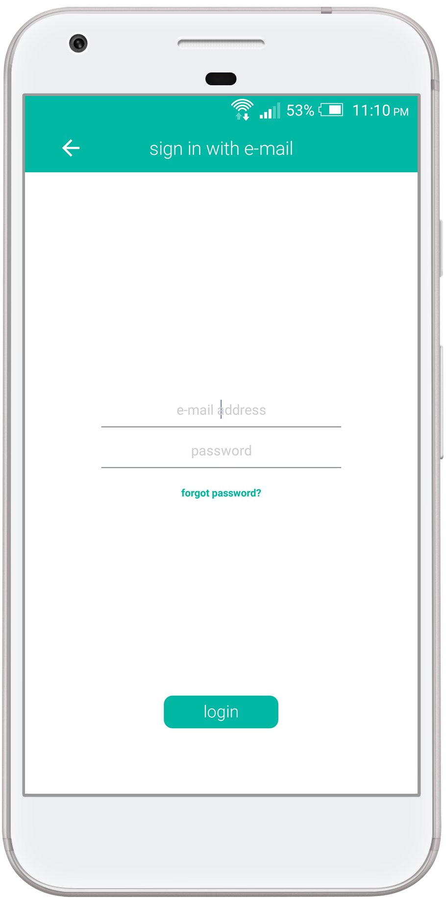 Signing in with e-mail and password